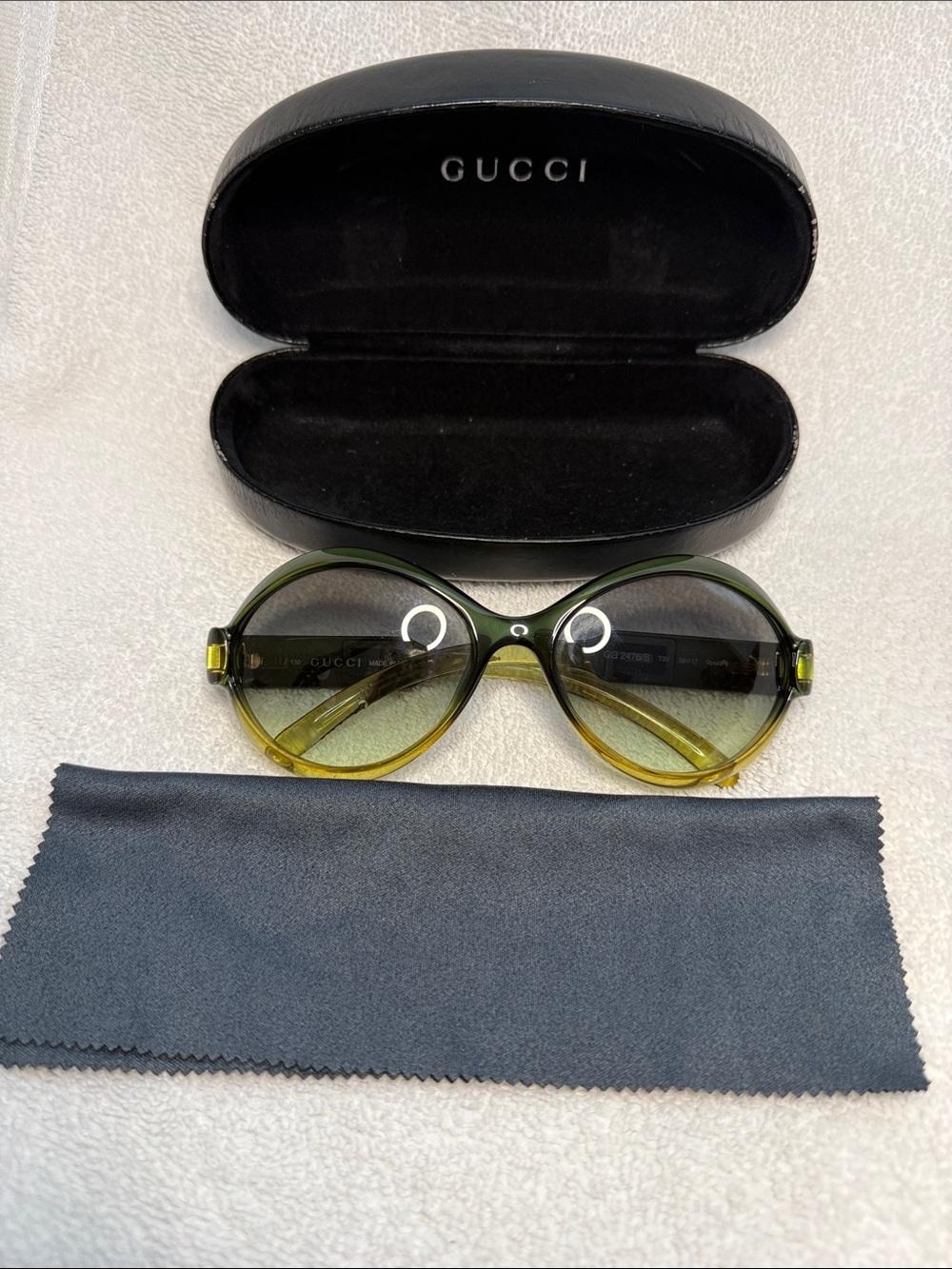GUCCI Sunglasses GG2476/S Sunglasses with green to yellow gradation